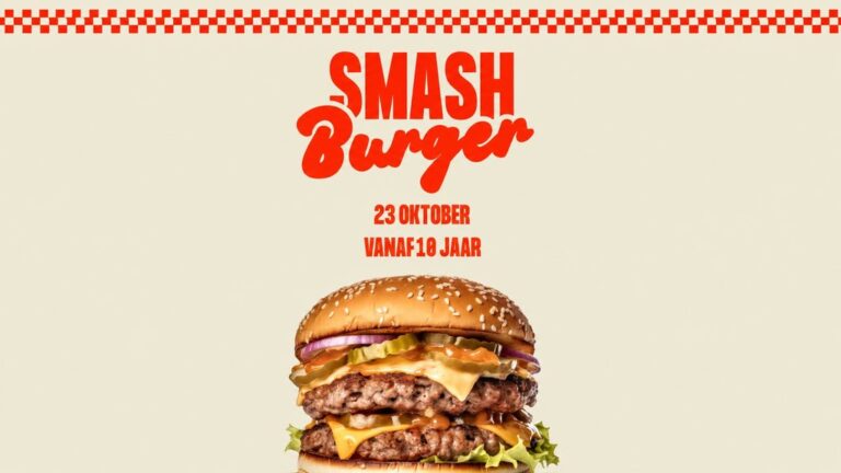 Smashburgers maken tijdens kookworkshop