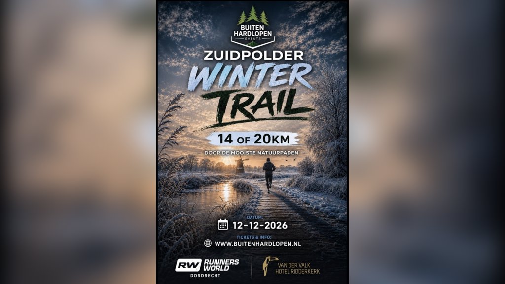 Zuidpolder Winter Trail in Barendrecht