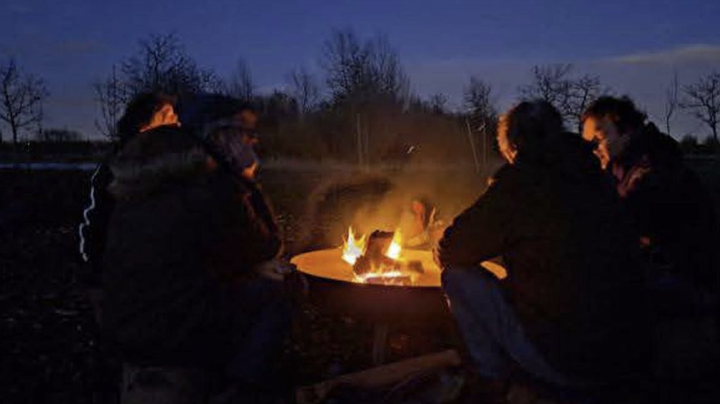 Samhain vuurcirkel bij De Kleine Duiker in Barendrecht