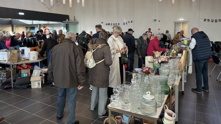 Wintermarkt in Carnisse haven — rommel-en-vlooienmarkt in Barendrecht
